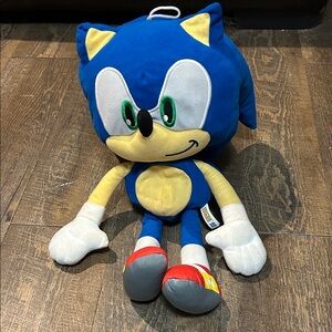 Giant‎  XLarge Sonic the Hedgehog 17" Blue Plush Toy.Soft
